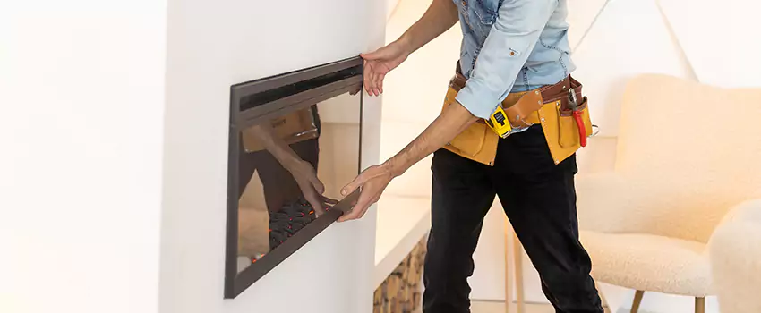 Metal Fireplace Installation in Clifton, Colorado