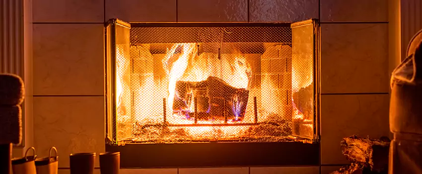 Mendota Hearth Landscape Fireplace Installation in Clifton, Colorado