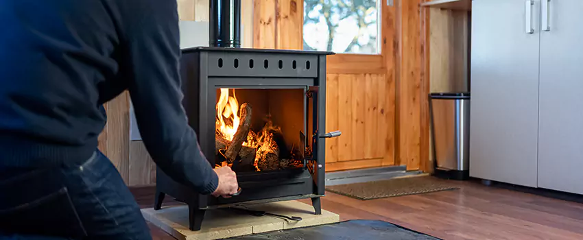 Open Hearth Wood Fireplace Installation in Clifton, CO